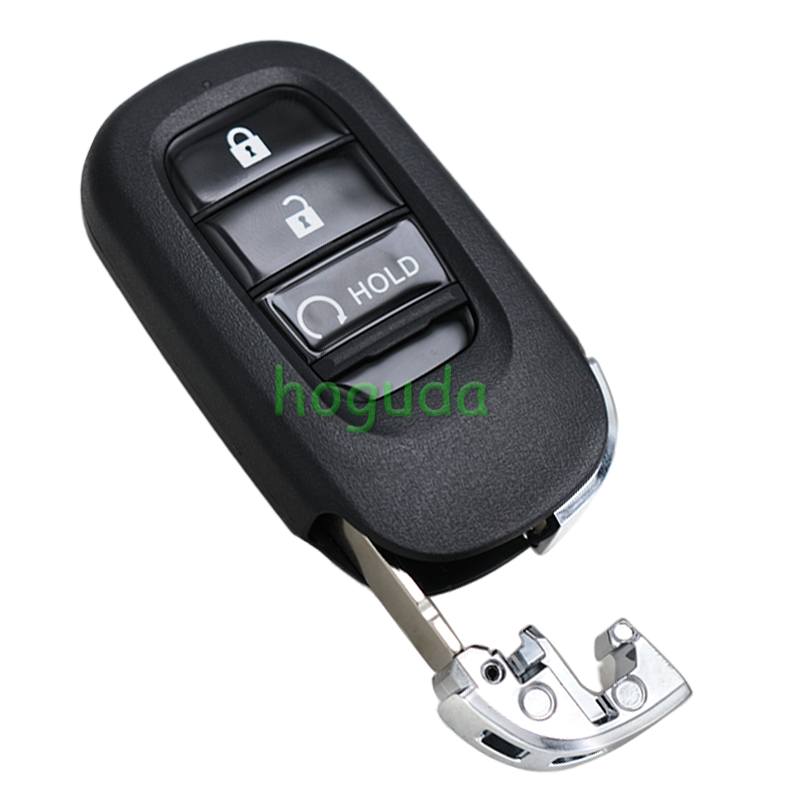 For Honda 3 button Smart Remote Car key with 433MHZ 4A Chip  FCC ID : KR5TP-4