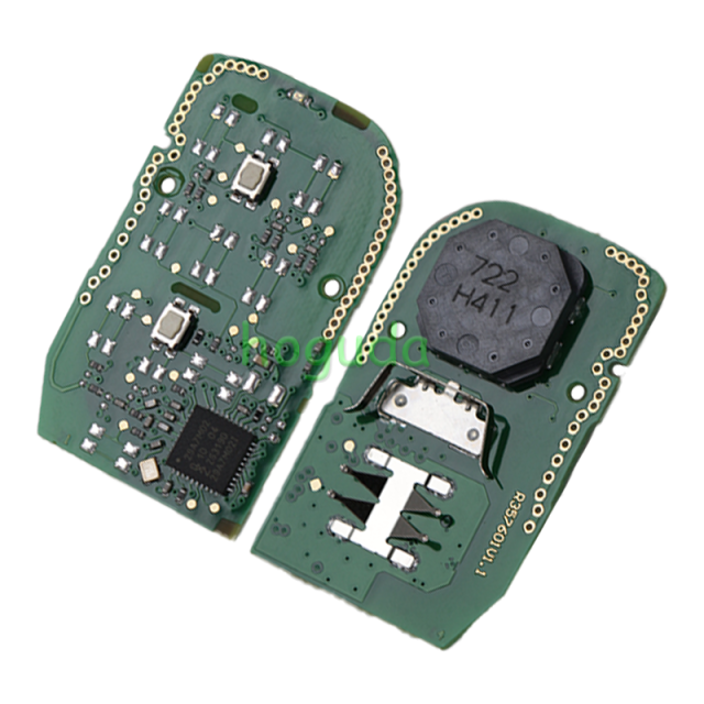 For Honda 2 button Smart Remote Car key with 433MHZ 4A Chip  FCC ID : KR5TP-4