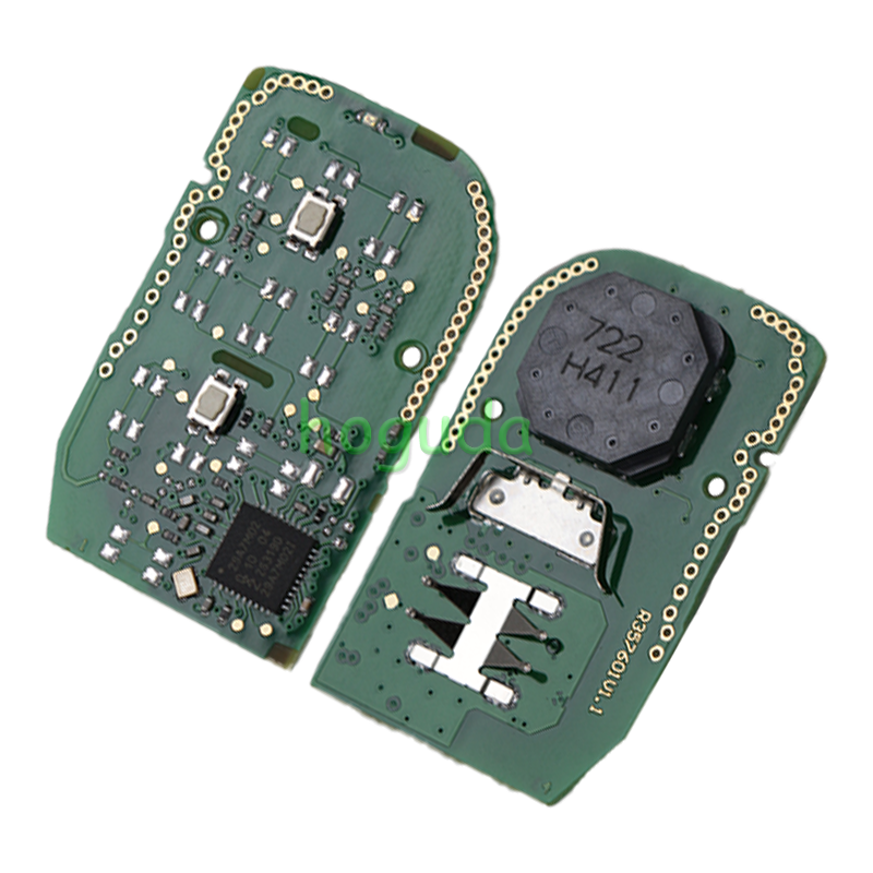 For Honda 2 button Smart Remote Car key with 433MHZ 4A Chip  FCC ID : KR5TP-4