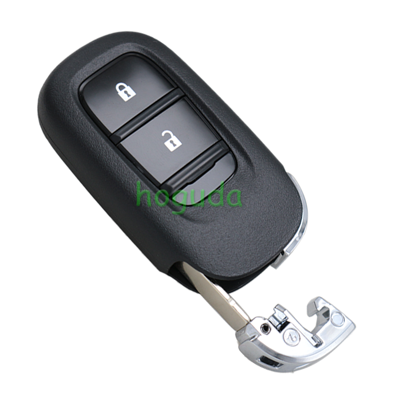 For Honda 2 button Smart Remote Car key with 433MHZ 4A Chip  FCC ID : KR5TP-4