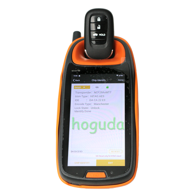 For Honda 3 button Smart Remote Car key with 433MHZ 4A Chip  FCC ID : KR5TP-4