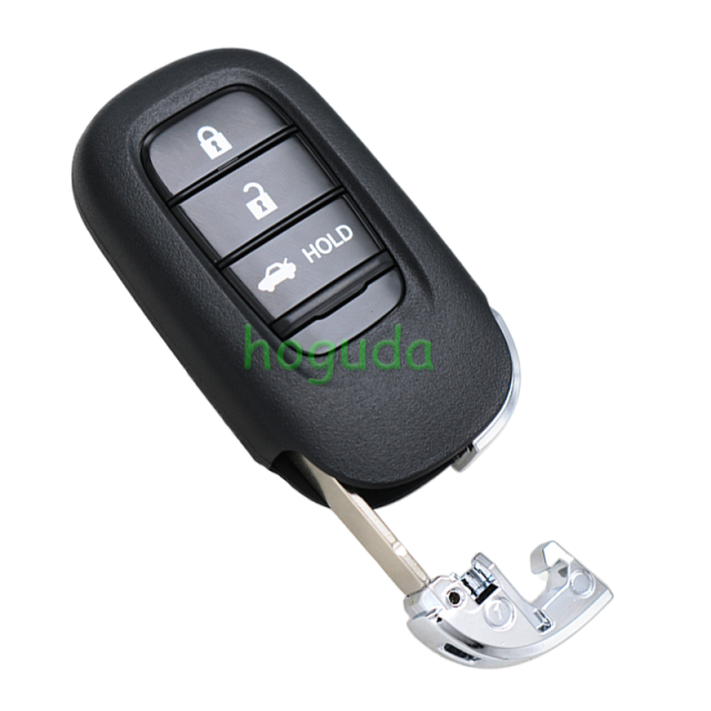 For Honda 3 button Smart Remote Car key with 433MHZ 4A Chip  FCC ID : KR5TP-4