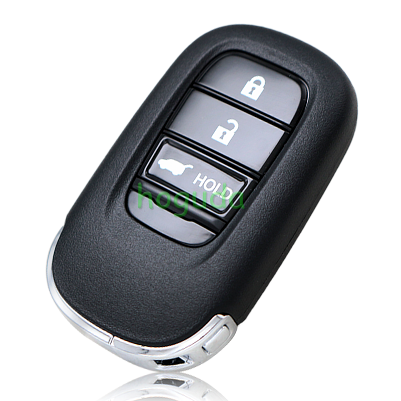 For Honda 3 button Smart Remote Car key with 433MHZ 4A Chip  FCC ID : KR5TP-4
