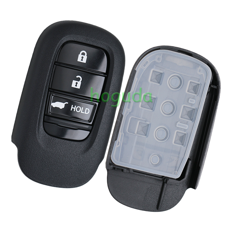 For Honda 3 button Smart Remote Car key with 433MHZ 4A Chip  FCC ID : KR5TP-4