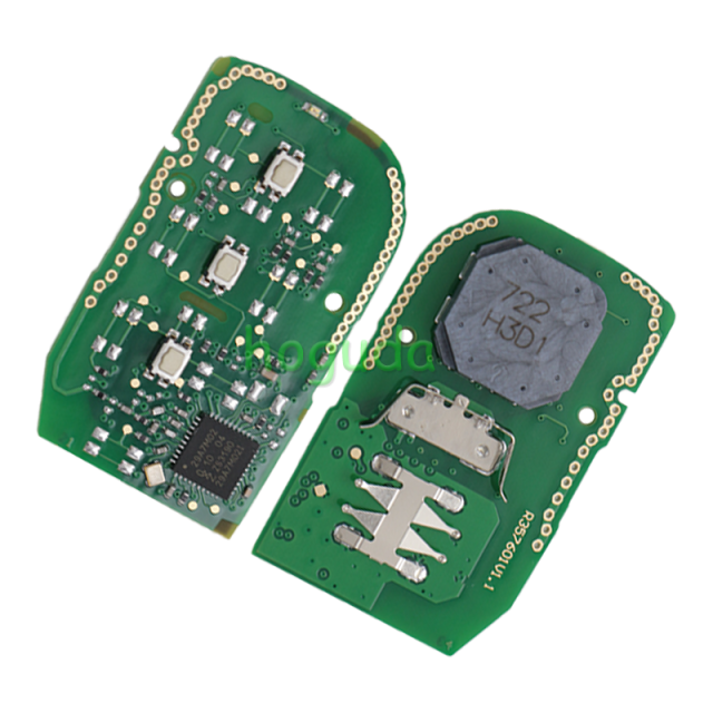 For Honda 3 button Smart Remote Car key with 433MHZ 4A Chip  FCC ID : KR5TP-4