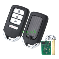 For Honda 3+1 button smart remote key with 433.92MHZFSK  NCF2951X / HITAG 3 / 47CHIP FCC ID:ACJ932HK1310A ​​​​​​P/N: 72147-SZT-A01 For Honda CR-Z 2016-2017