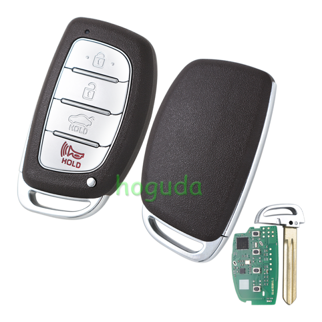 For  Hyundai 4 button Smart Remote key with 433Mhz 8A chip  PN: 95440-F2002