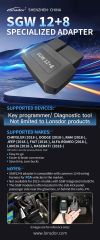 Lonsdor SGW 12+8 Specialized adapter SUPPORTED DEVICES: Key programmer/ Diagnostic tool,Not limited to Lonsdor products