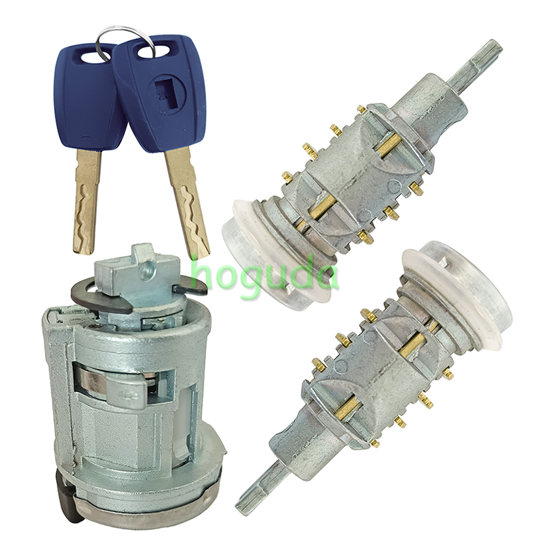 For Fiat Doblo Mk2 vauxhall combo D door lock ignition switch keys set