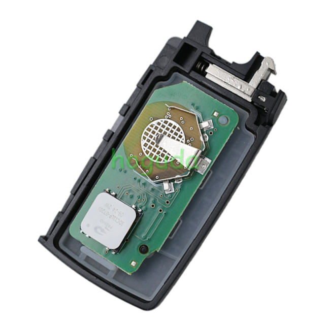 For Landrover modified 4+1 button smart remote key with Keyless Go Feature and Pcf7953 Transponder and 315Mhz