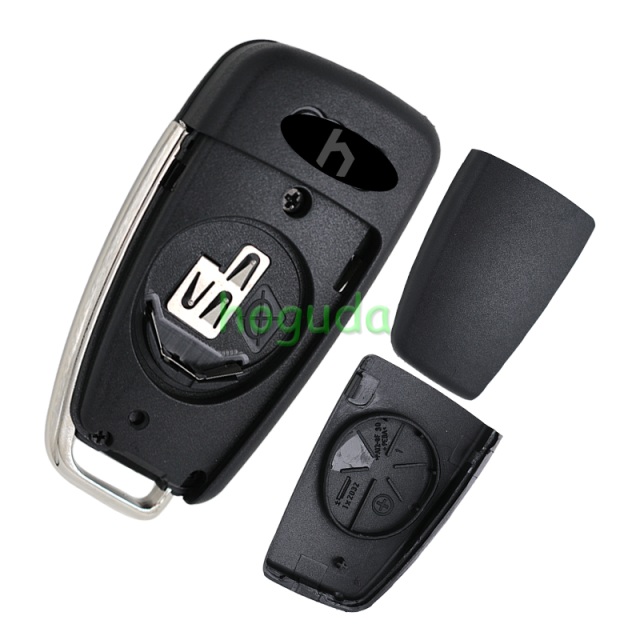 For Audi 3 button Keyless Go smart remote key with 8E Chip 8684MHZ for choice 4F0837220AF