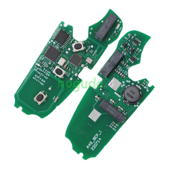 For Audi 3 button Keyless Go smart remote key with 8E Chip 8684MHZ for choice 4F0837220AF