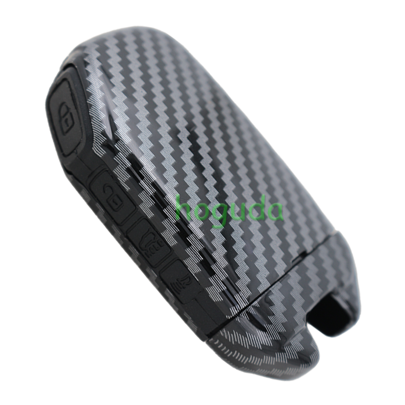For Kia ABS Carbon Fiber Car Key Case Cover