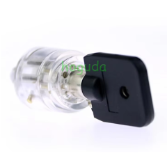 Plum Lock Transparent Tubular Lock Cylinder Visible Pick Cutaway Practice View Padlock Training Skill For Locksmith