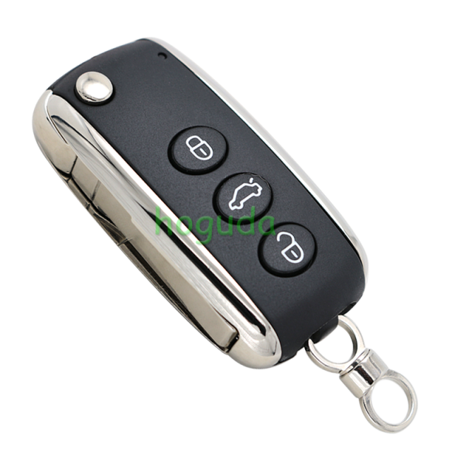 For Bentley high quality   3 button remote key blank
