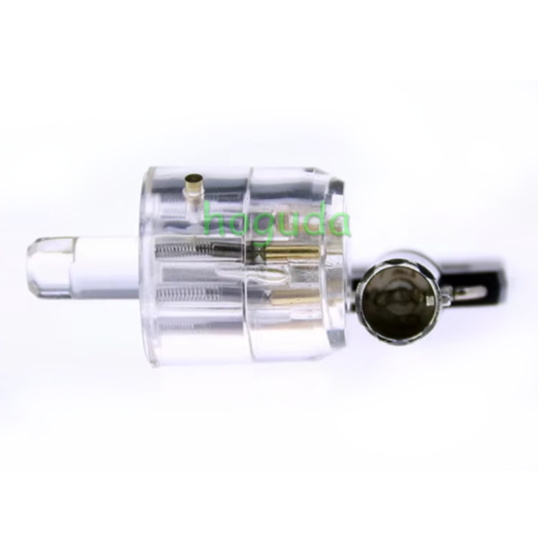 Plum Lock Transparent Tubular Lock Cylinder Visible Pick Cutaway Practice View Padlock Training Skill For Locksmith