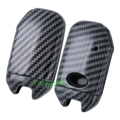 For Kia ABS Carbon Fiber Car Key Case Cover