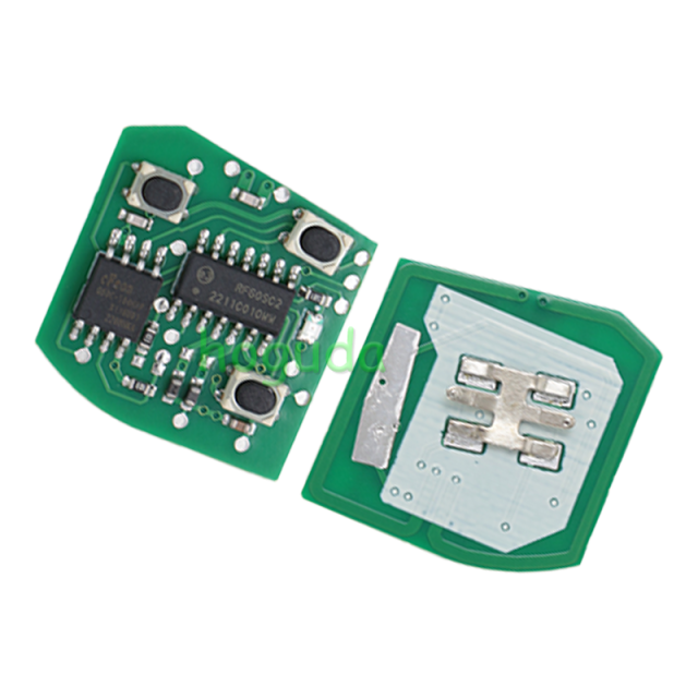 For Mitsubish 3 button remote key with 433mhz