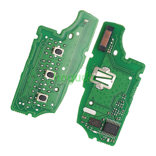 For Renault 3 button remote key with 434mhz PCF7961M chip