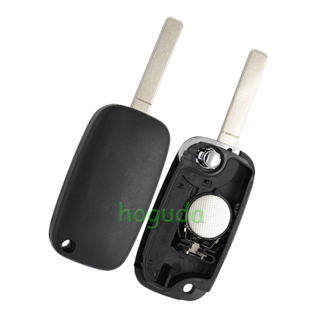 For Renault 3 button remote key with 434mhz PCF7961M chip