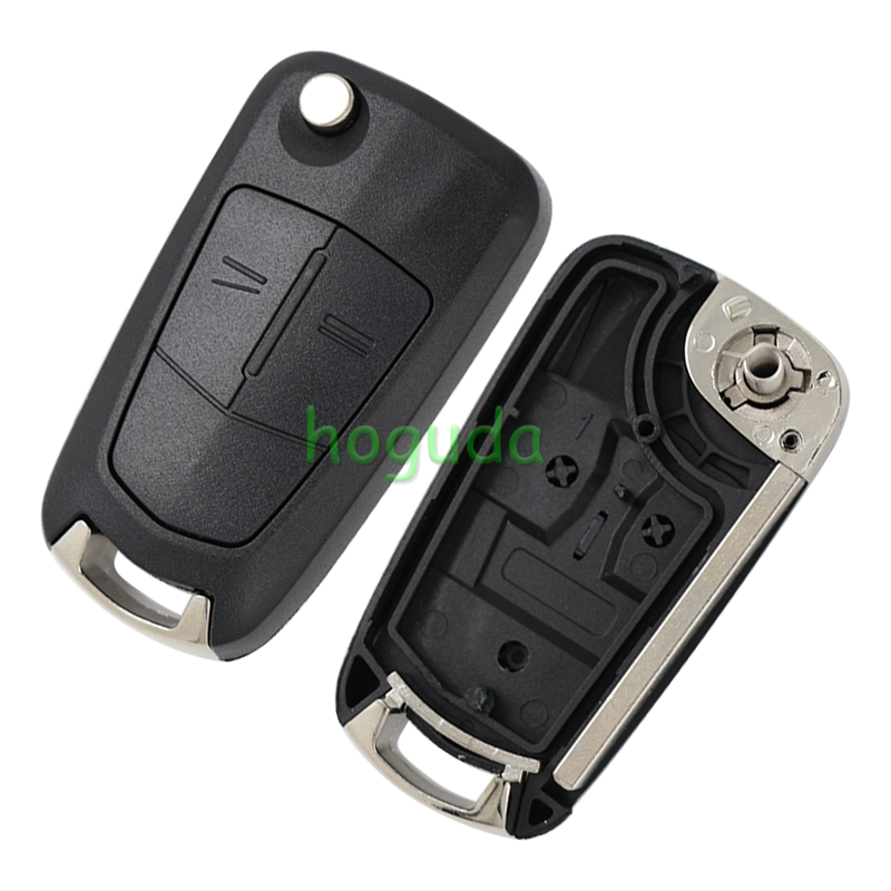 For Opel VAUXHALL and ASTRA H 2 Button Flip Remote Key  with 7941 Chip and 433MHZ (Before 2006)