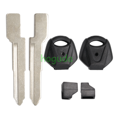For Yamaha Motorcycle transponder key blank with right blade