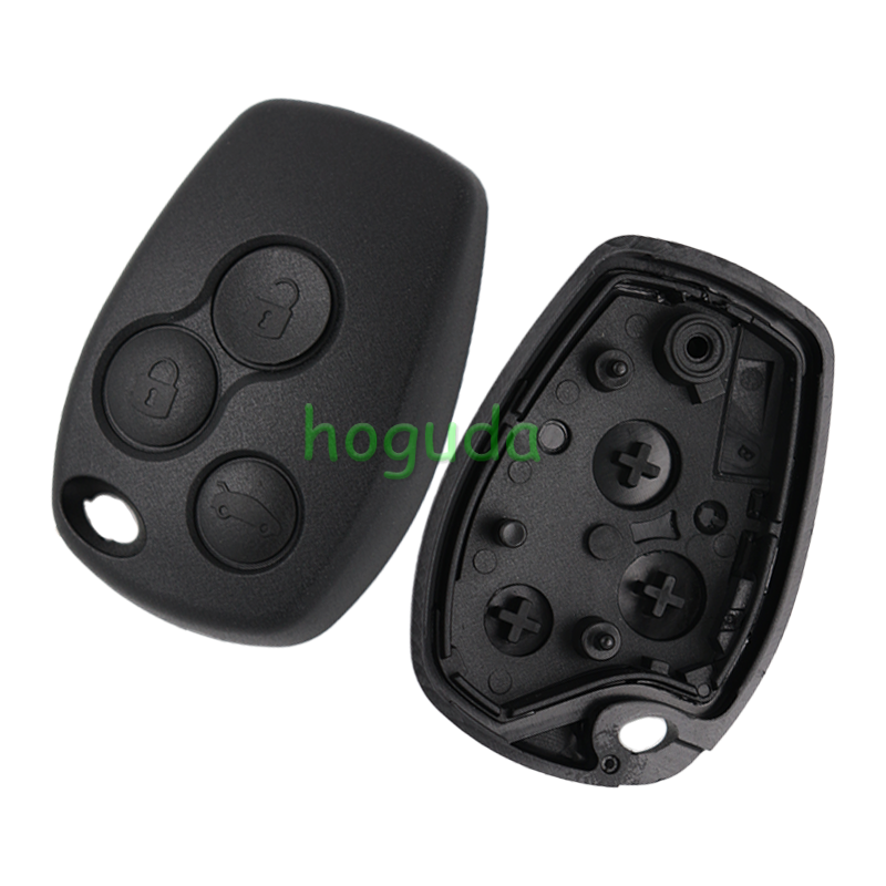 For Renault Clio3/Kangoo/Trafic 3 button remote key with 433Mhz and ID46 PCF7946 (before 2008 year)