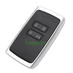 For Renault Megane4 Talisman Espace5 4 button Smart Remote key keyless card with 433mhz  PCF7953M chip CMIIT ID:2014DJ3371