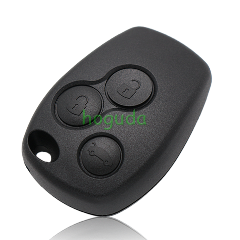For Renault Clio3/Kangoo/Trafic 3 button remote key with 433Mhz and ID46 PCF7946 (before 2008 year)