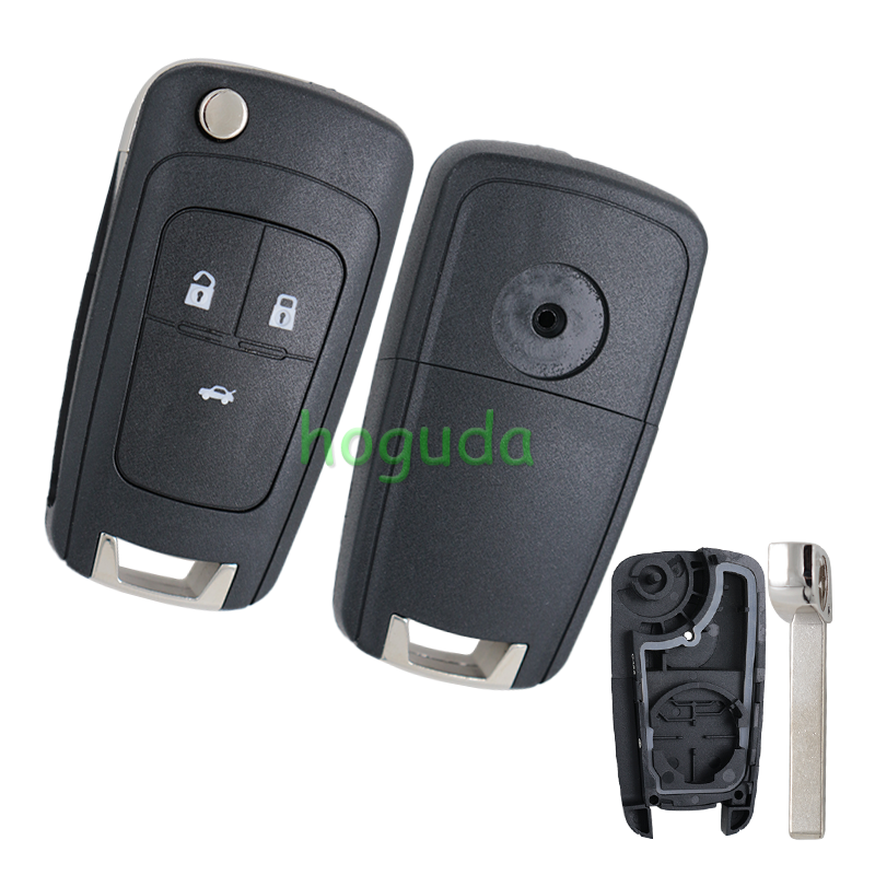 For Chevrolet 3 button original replacement key shell