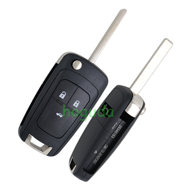 For Chevrolet 3 button original replacement key shell