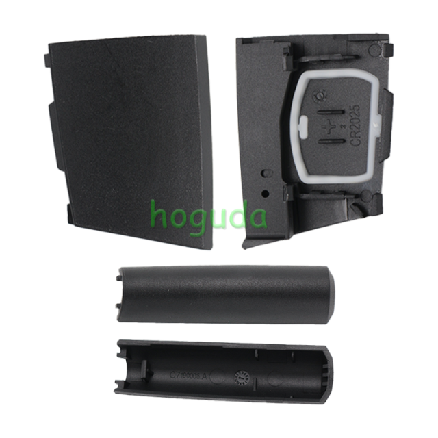 For VW Non-keyless MQB platform  3 button flip remote key  with ID48 chip-434mhz HU66 Blade black pcb board