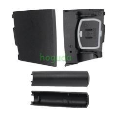 For VW Non-keyless MQB platform  3 button flip remote key  with ID48 chip-434mhz HU162T Blade black pcb board