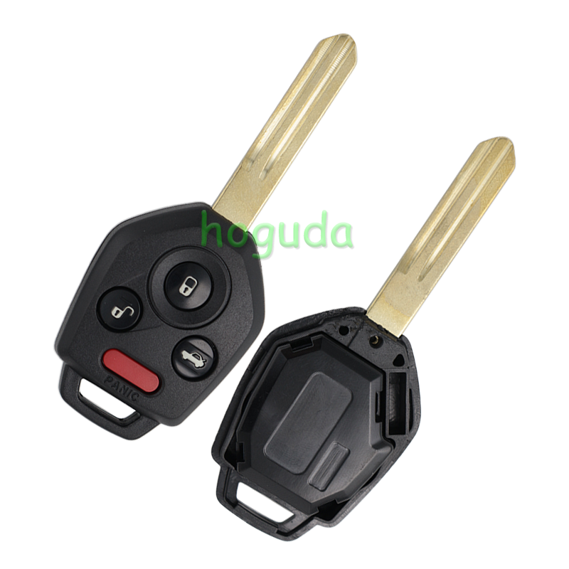 For Subaru Tribeca Legacy Outback 3 button with 433MHz  4D60 4D62 4D82G chip Remote Car Key Fob  FCC ID: CWTWBU766 P/N: 57497-AJ00A