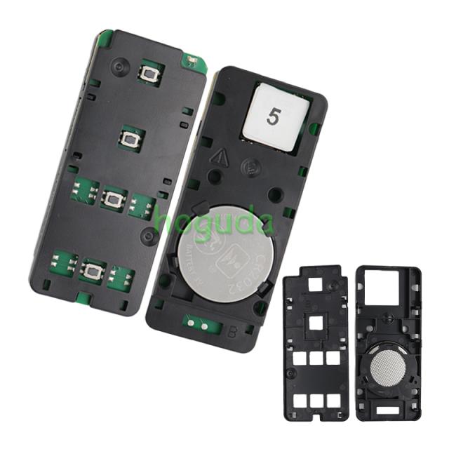 For Toyota 3 button smart key with 433MHz 4A chip  P/N:89994-BZ050