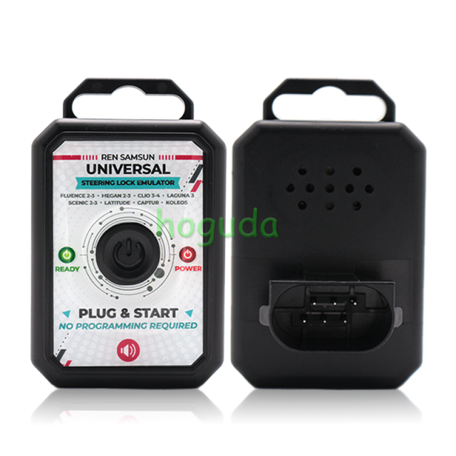 For Renault ELV LOCK R-enault Samsung Universal Steering Lock Emulator Simulator ESL ELV Plug And Start with Lock Sound