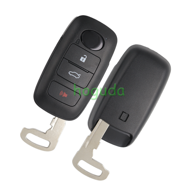 For Toyota 3 button smart key with 433MHz 4A chip  P/N:89994-BZ050