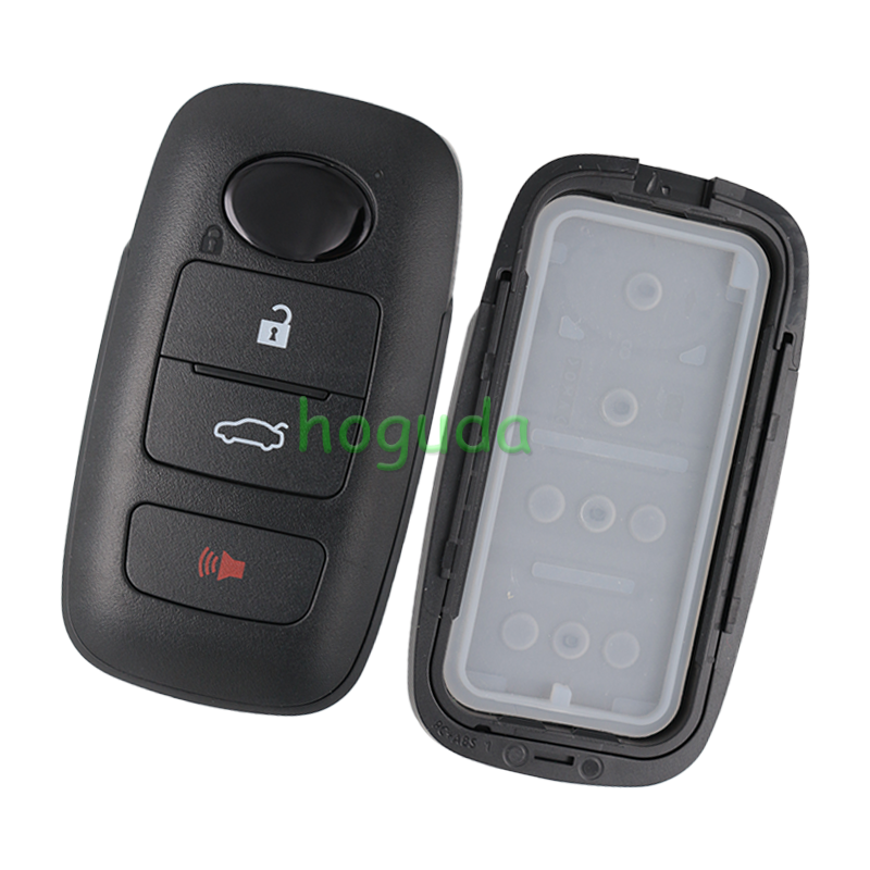 For Toyota 3 button smart key with 433MHz 4A chip  P/N:89994-BZ050