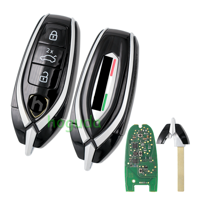 Original For Lamborghini MLB keyless go remote key with 433mhz 5M chip FCCID: 4ML959752F Original pcb+original key shell