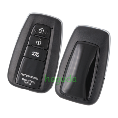 For Toyota remote key blank can put vvdi toyota smart pcb card please choose the button type