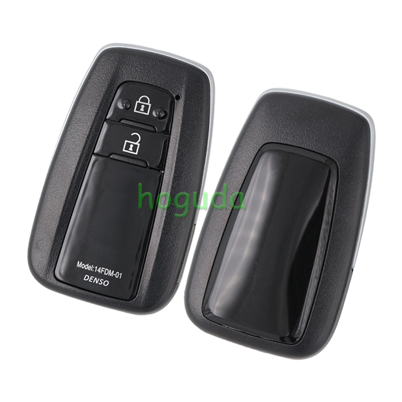 For Toyota remote key blank can put vvdi toyota smart pcb card please choose the button type