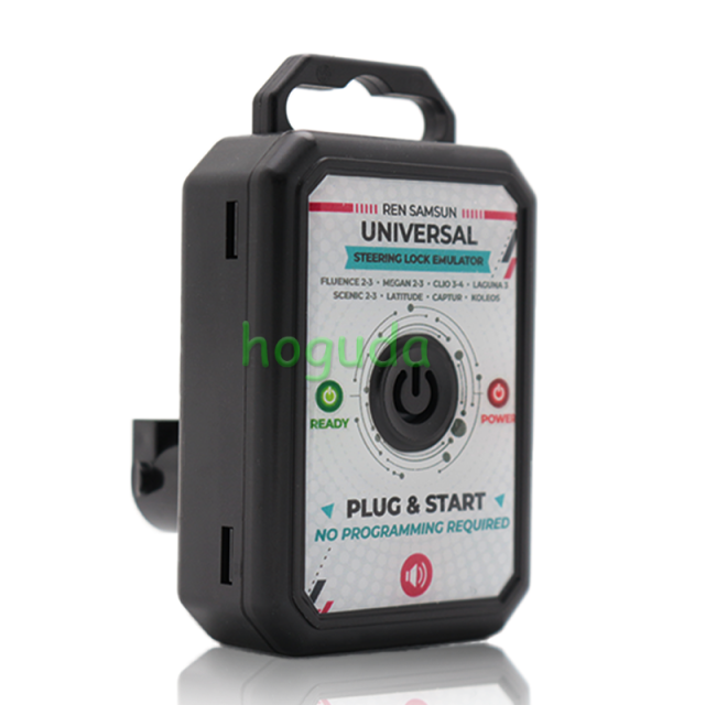 For Renault ELV LOCK R-enault Samsung Universal Steering Lock Emulator Simulator ESL ELV Plug And Start with Lock Sound