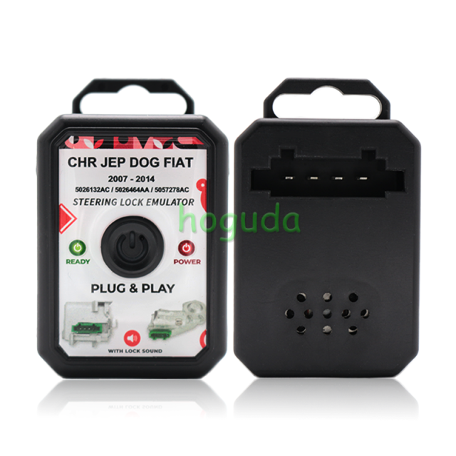 For Jeep Chrysler Dodge Fiat ESL Electronic Steering Lock Emulator Simulator with Lock Sound No Programming Required