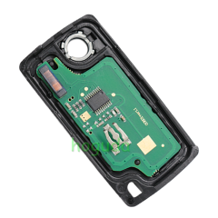 For Peugeot 3 button flip remote key with VA2 307 blade (With Light button)  433Mhz ID46 PCF7961 Chip FSK Model