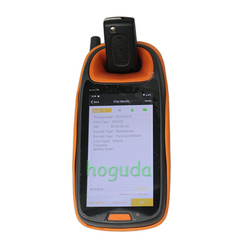 For Peugeot ASK 3 button flip remote key with VA2 307 blade (With Light button)  433Mhz PCF7941 Chip (Before 2011 year)