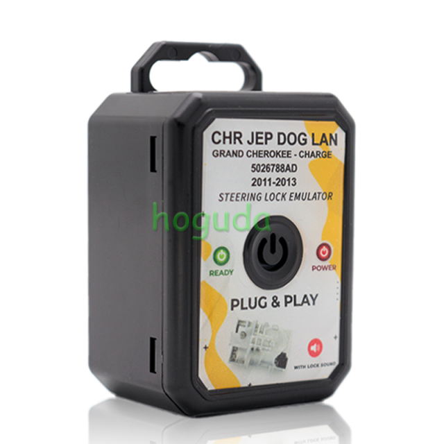 For Jeep Grand Cherokee Chrysler Dodge 2011-2013 Steering Lock Emulator Simulator with Lock Sound No Programming Required