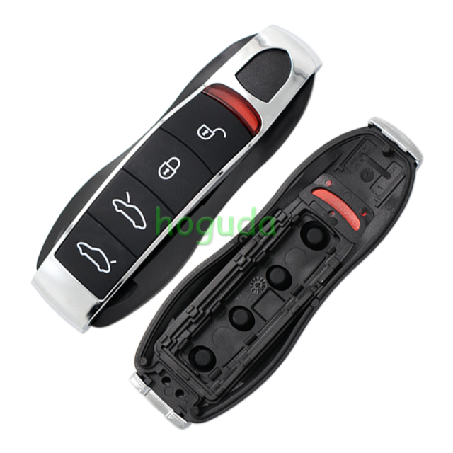 For Porsche 4 button keyless  remote key with PCF7953PC1800 Chip 315mhz