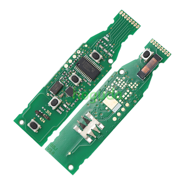 For Porsche 3 button non-keyless remote key with PCF7945PC1800 Chip 433mhz