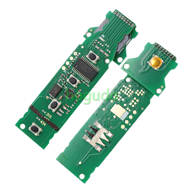 For Porsche 3 button keyless  remote key with PCF7953PC1800 Chip 433mhz