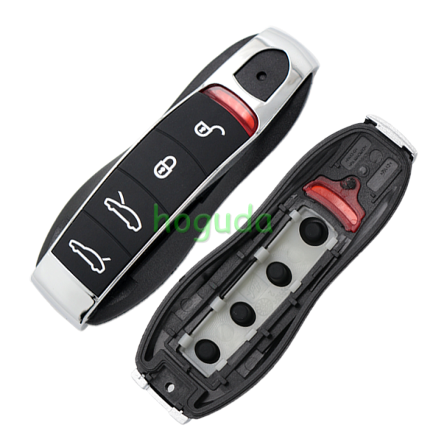 For Porsche 4 button keyless  remote key with PCF7953PC1800 Chip 433mhz